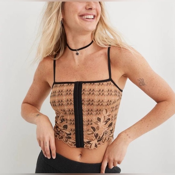 Aerie Lace Corset Bra Top Size S‎ - Picture 2 of 5